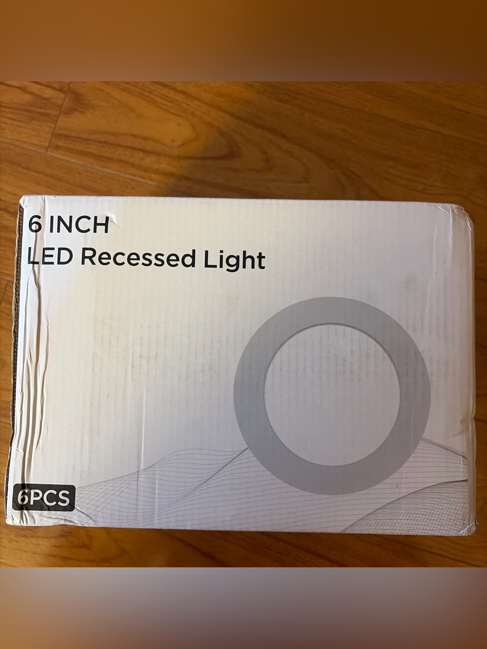 6 Inch 6 Pack White Recessed Lighting with Night Light High